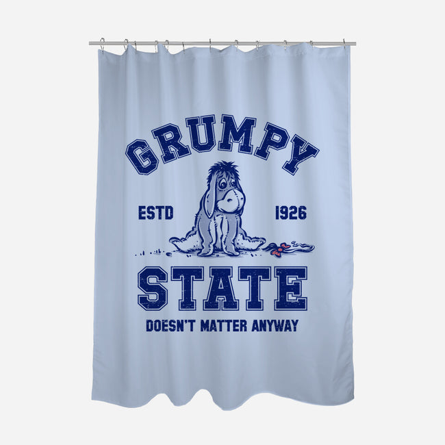 Grumpy State-None-Polyester-Shower Curtain-kg07