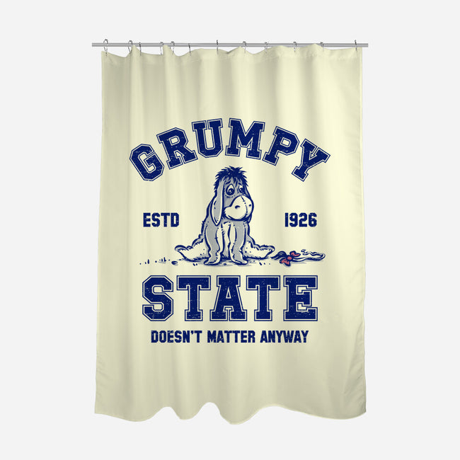 Grumpy State-None-Polyester-Shower Curtain-kg07