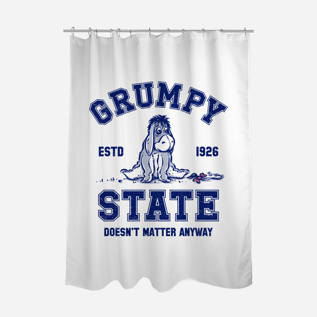 Grumpy State-None-Polyester-Shower Curtain-kg07