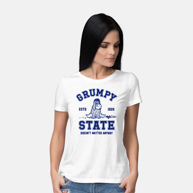 Grumpy State-Womens-Basic-Tee-kg07