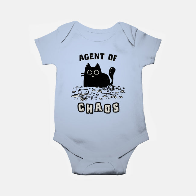 Chaos Cat-Baby-Basic-Onesie-kg07