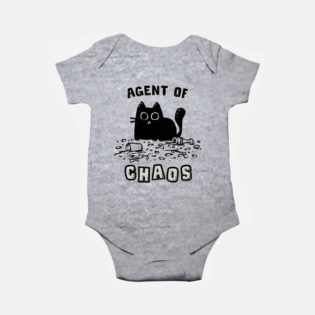 Chaos Cat-Baby-Basic-Onesie-kg07