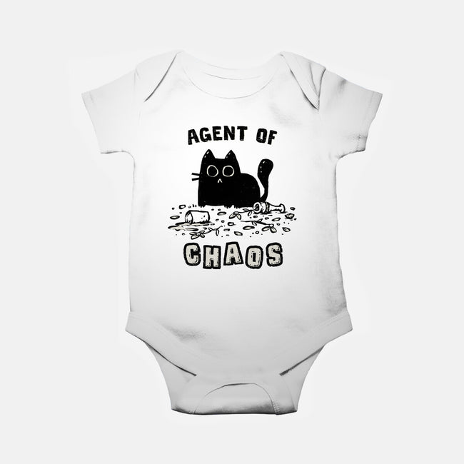Chaos Cat-Baby-Basic-Onesie-kg07
