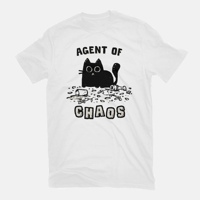 Chaos Cat-Womens-Fitted-Tee-kg07