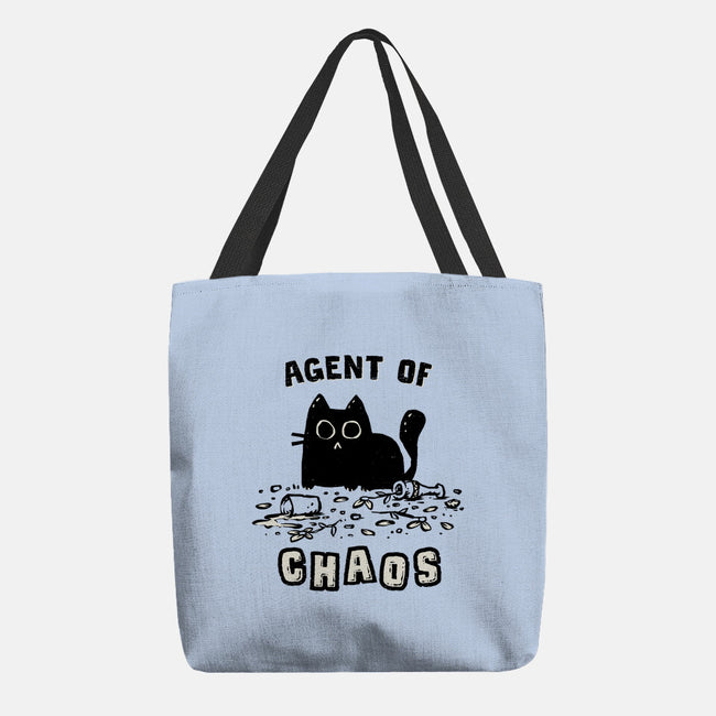 Chaos Cat-None-Basic Tote-Bag-kg07