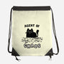 Chaos Cat-None-Drawstring-Bag-kg07