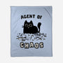 Chaos Cat-None-Fleece-Blanket-kg07