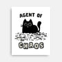 Chaos Cat-None-Stretched-Canvas-kg07