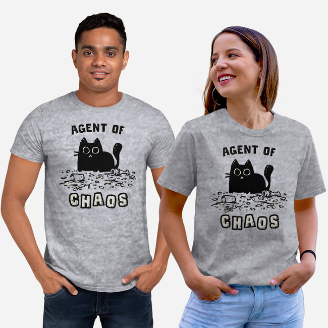 Chaos Cat-Unisex-Basic-Tee-kg07