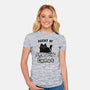 Chaos Cat-Womens-Fitted-Tee-kg07