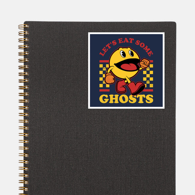 Game Mascot Ghost Eater-None-Glossy-Sticker-Studio Mootant