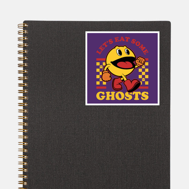 Game Mascot Ghost Eater-None-Glossy-Sticker-Studio Mootant
