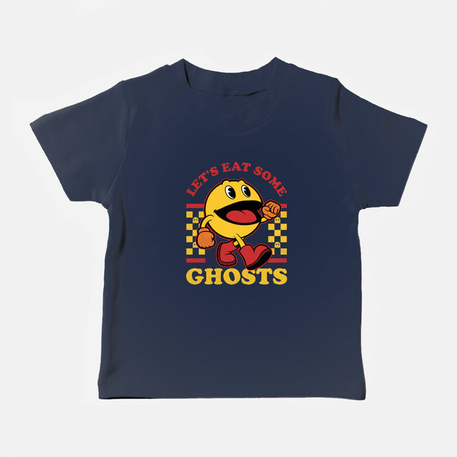 Game Mascot Ghost Eater-Baby-Basic-Tee-Studio Mootant
