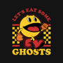 Game Mascot Ghost Eater-Mens-Heavyweight-Tee-Studio Mootant