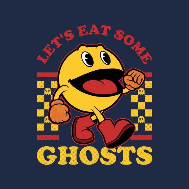 Game Mascot Ghost Eater-Unisex-Kitchen-Apron-Studio Mootant