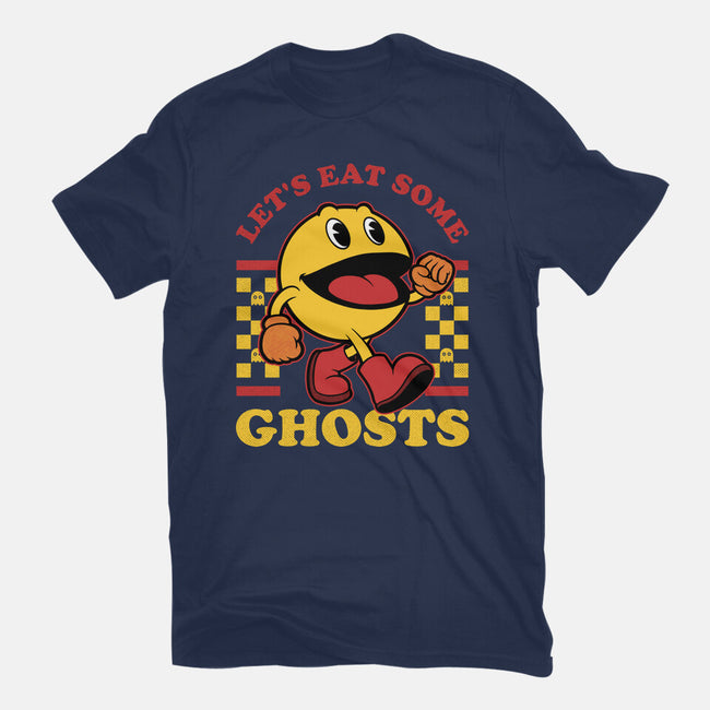 Game Mascot Ghost Eater-Womens-Fitted-Tee-Studio Mootant