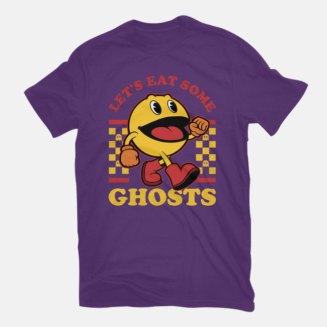 Game Mascot Ghost Eater-Womens-Fitted-Tee-Studio Mootant