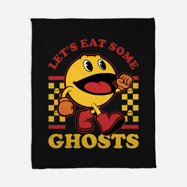 Game Mascot Ghost Eater-None-Fleece-Blanket-Studio Mootant