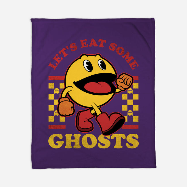 Game Mascot Ghost Eater-None-Fleece-Blanket-Studio Mootant