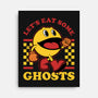Game Mascot Ghost Eater-None-Stretched-Canvas-Studio Mootant