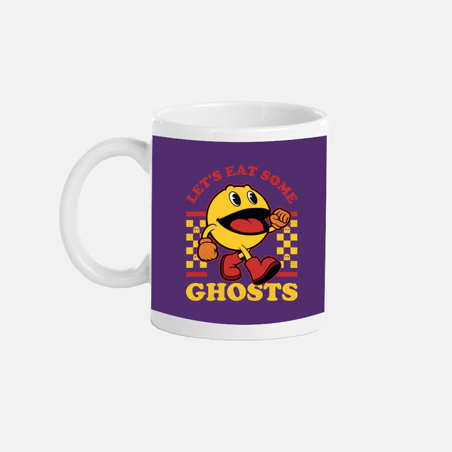 Game Mascot Ghost Eater-None-Mug-Drinkware-Studio Mootant
