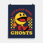 Game Mascot Ghost Eater-None-Matte-Poster-Studio Mootant