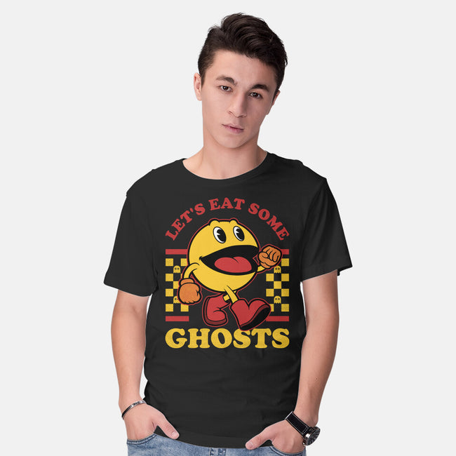 Game Mascot Ghost Eater-Mens-Basic-Tee-Studio Mootant