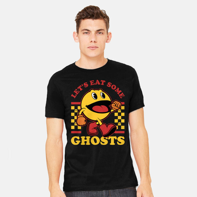 Game Mascot Ghost Eater-Mens-Heavyweight-Tee-Studio Mootant