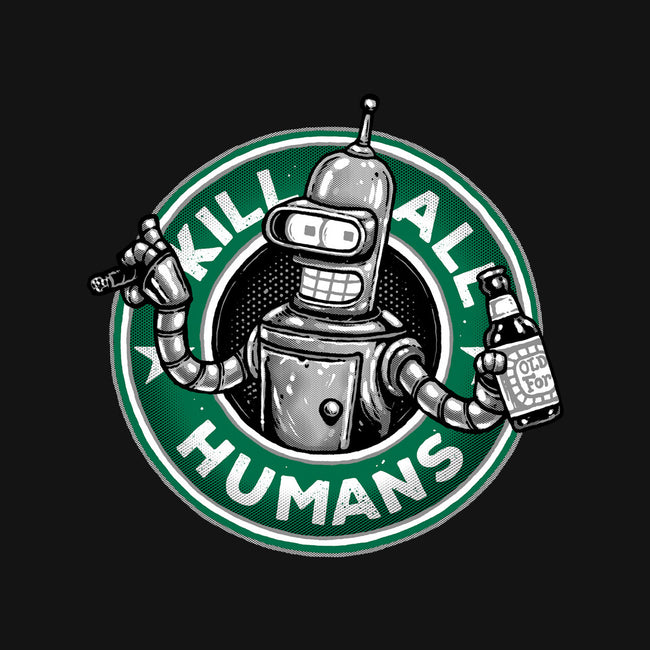 Robot Vs Humans-Unisex-Crew Neck-Sweatshirt-glitchygorilla