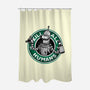 Robot Vs Humans-None-Polyester-Shower Curtain-glitchygorilla
