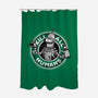 Robot Vs Humans-None-Polyester-Shower Curtain-glitchygorilla