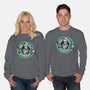 Robot Vs Humans-Unisex-Crew Neck-Sweatshirt-glitchygorilla