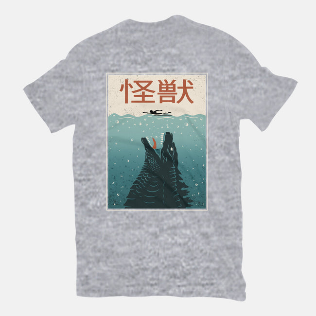 Kaiju Ocean Attack-Mens-Basic-Tee-erion_designs