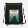 Kaiju Ocean Attack-None-Drawstring-Bag-erion_designs