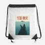 Kaiju Ocean Attack-None-Drawstring-Bag-erion_designs