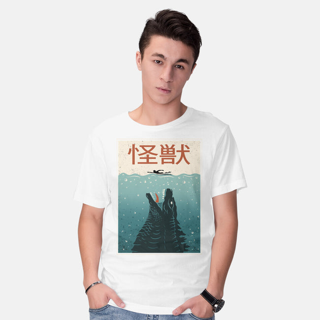 Kaiju Ocean Attack-Mens-Basic-Tee-erion_designs