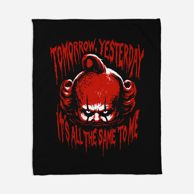 Omni Clown-None-Fleece-Blanket-Andriu