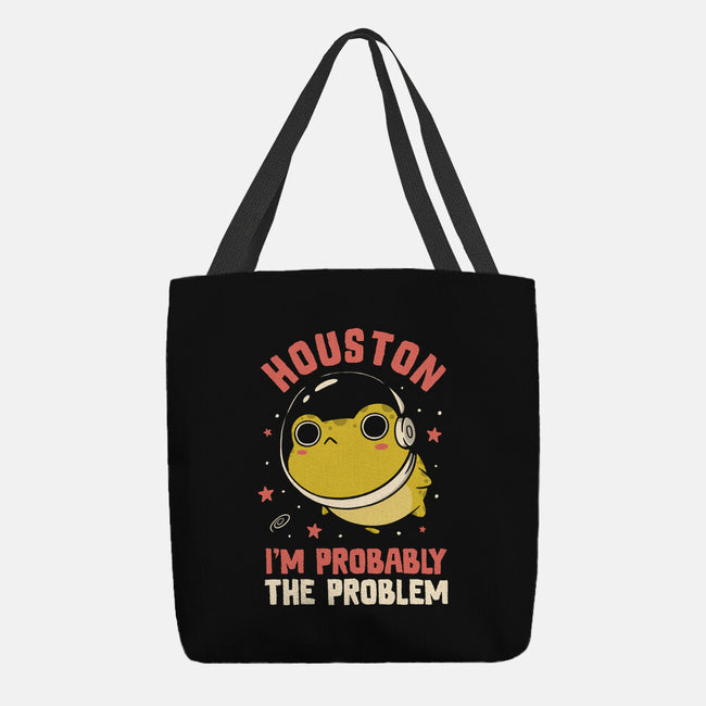 Houston I'm Probably The Problem-None-Basic Tote-Bag-koalastudio