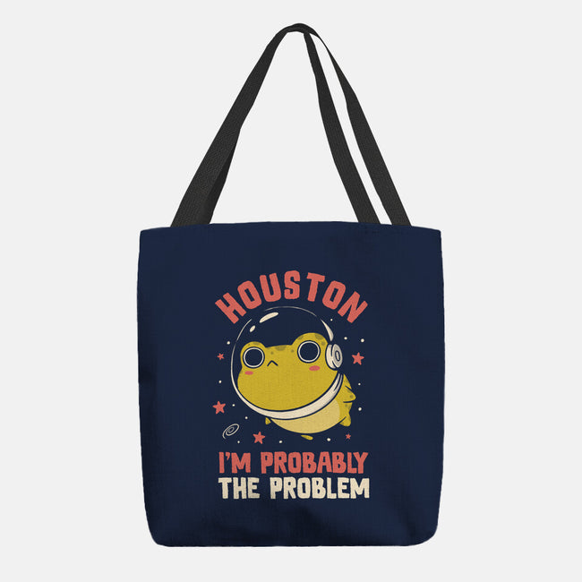 Houston I'm Probably The Problem-None-Basic Tote-Bag-koalastudio