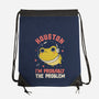 Houston I'm Probably The Problem-None-Drawstring-Bag-koalastudio