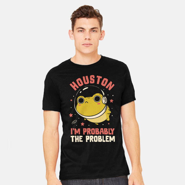 Houston I'm Probably The Problem-Mens-Heavyweight-Tee-koalastudio
