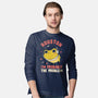 Houston I'm Probably The Problem-Mens-Long Sleeved-Tee-koalastudio