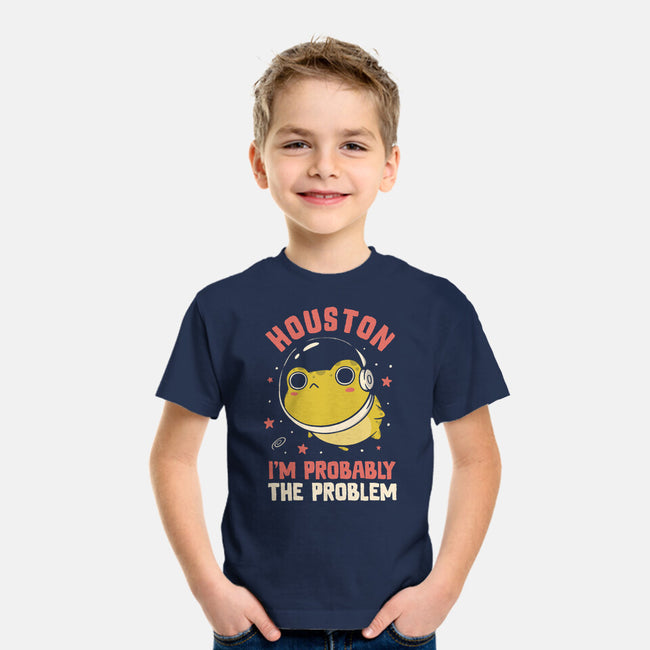 Houston I'm Probably The Problem-Youth-Basic-Tee-koalastudio
