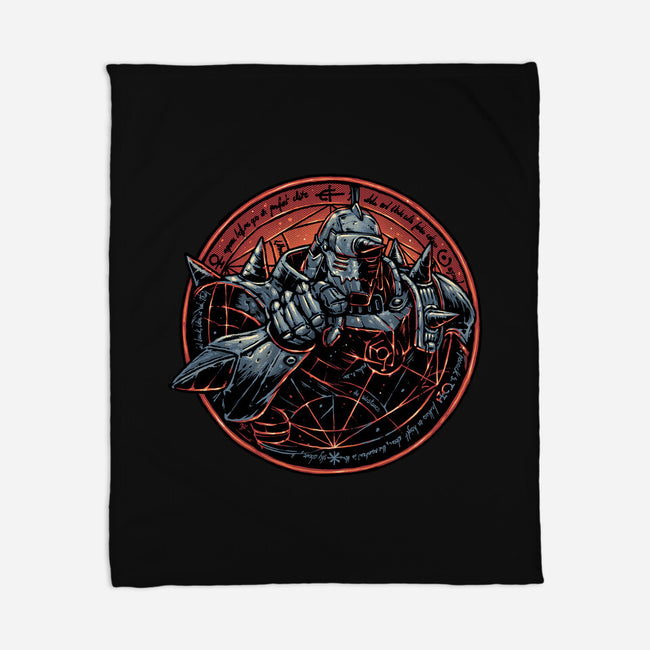 Soul Made Of Steel-None-Fleece-Blanket-glitchygorilla