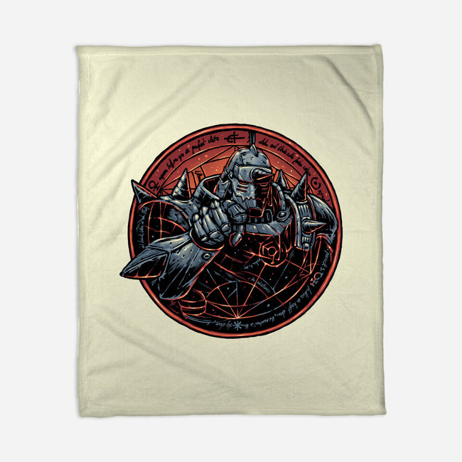 Soul Made Of Steel-None-Fleece-Blanket-glitchygorilla