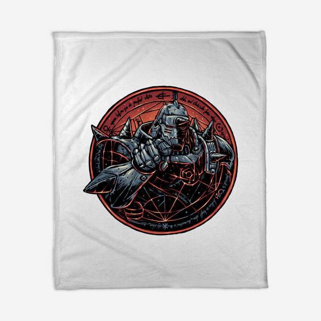 Soul Made Of Steel-None-Fleece-Blanket-glitchygorilla