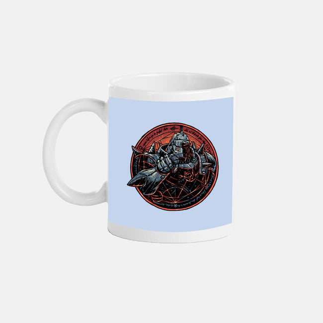 Soul Made Of Steel-None-Mug-Drinkware-glitchygorilla