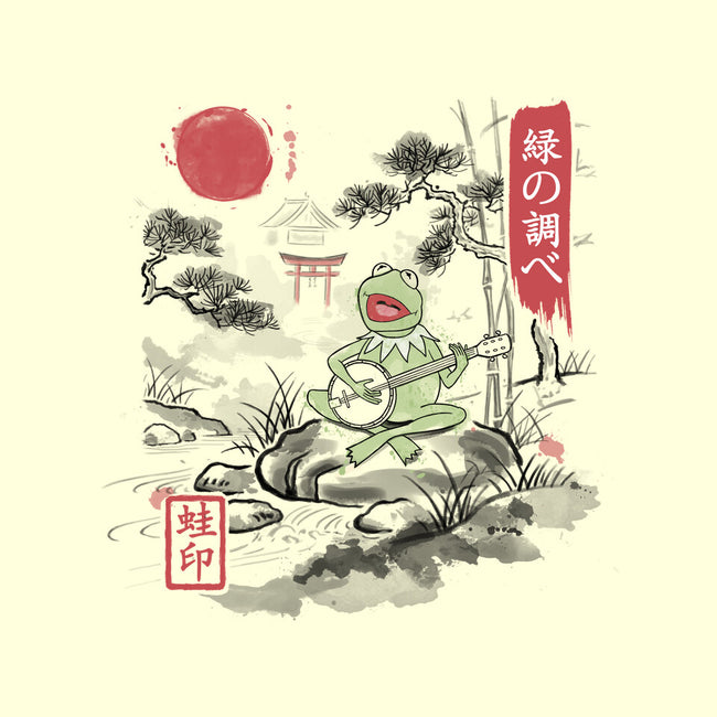 It’s Not Easy Being Zen-None-Glossy-Sticker-NMdesign