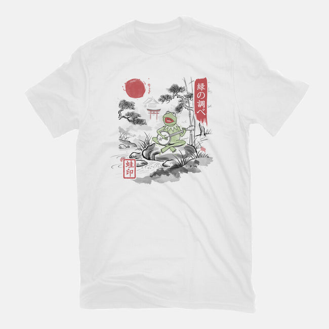 It’s Not Easy Being Zen-Mens-Heavyweight-Tee-NMdesign