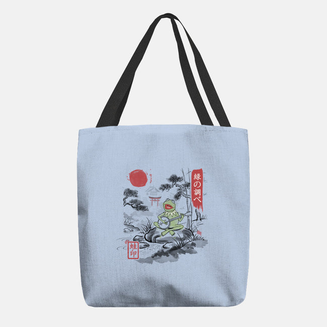 It’s Not Easy Being Zen-None-Basic Tote-Bag-NMdesign